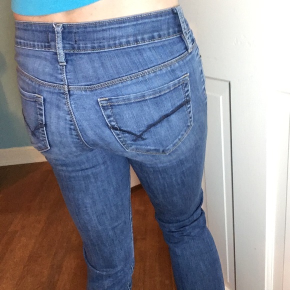 Bullhead Black Skinny Jeans Sz 9 - Picture 4 of 7